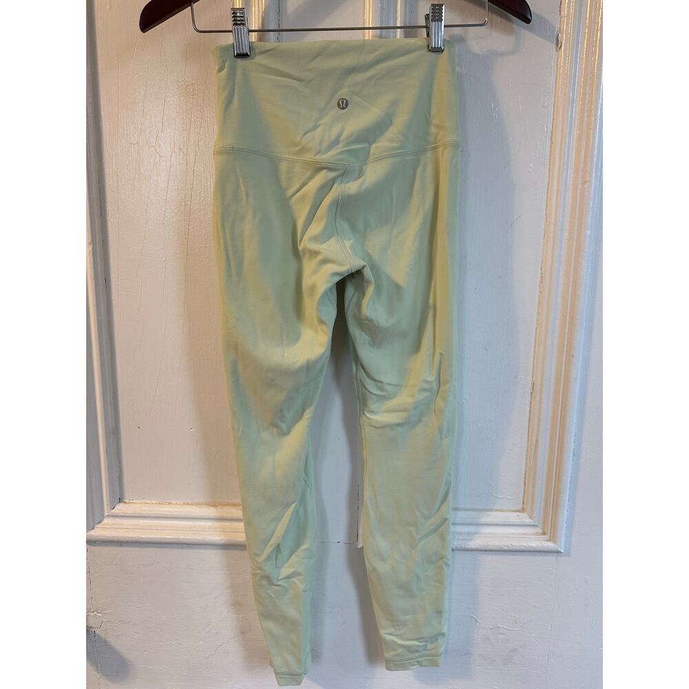 Lululemon Align High-Rise Pant 25" Sz 4 Mint - Picture 7 of 9